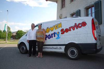 Alfred & Yvonne Bolliger, Restaurant Löwen